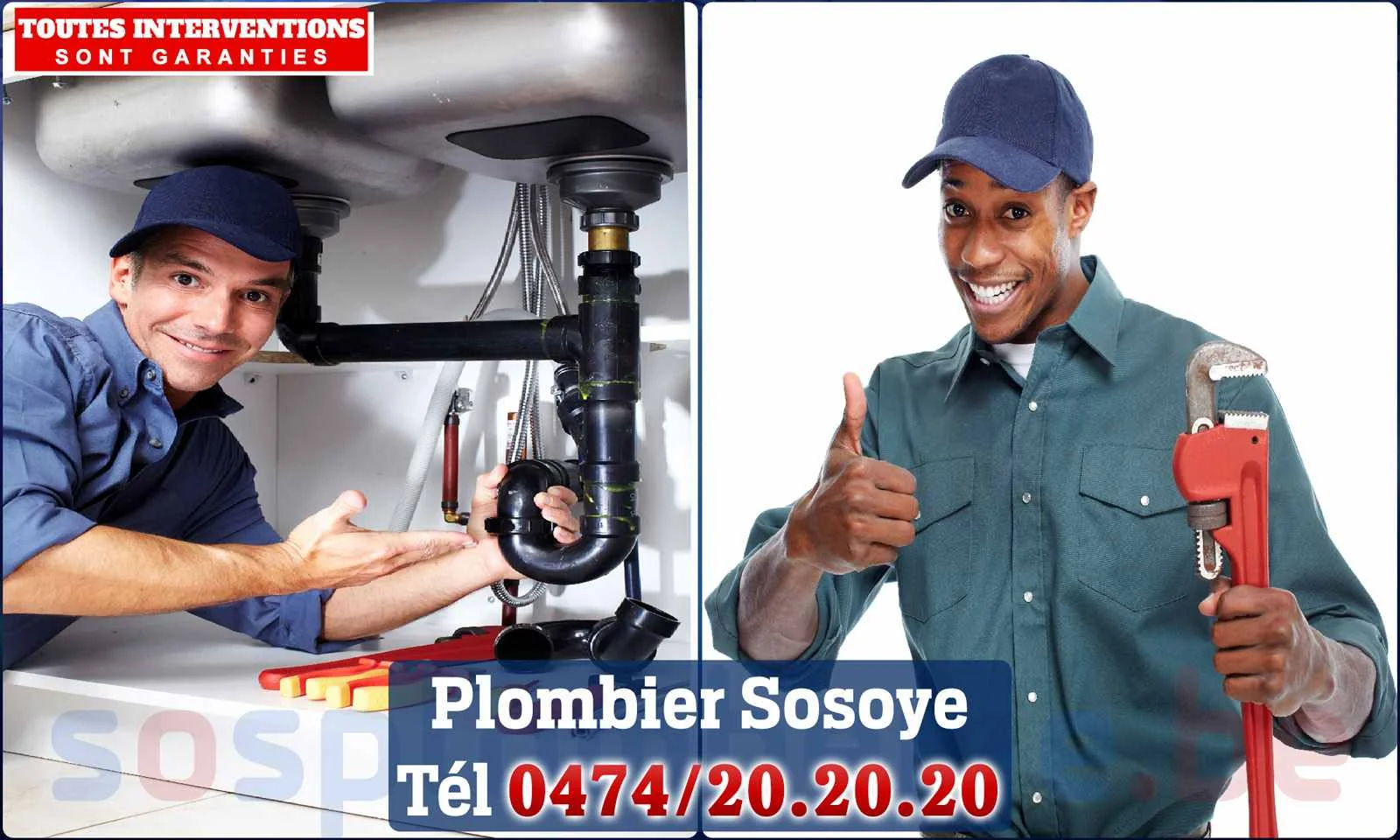 SOS Plomberie - Plombier Sosoye pour installation et
réparation