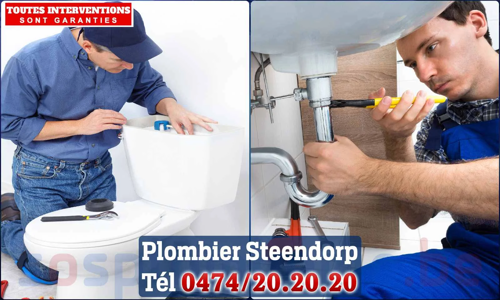 SOS Plomberie - Plombier Steendorp pour installation et
réparation