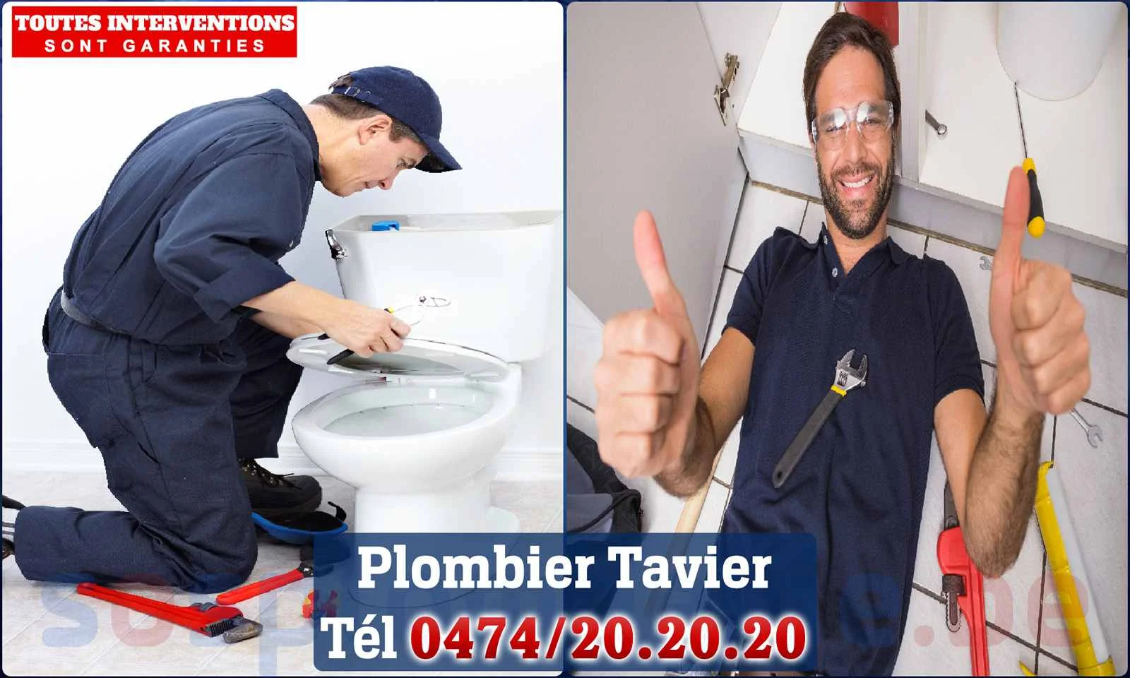 SOS Plomberie - Plombier Tavier pour installation et
réparation
