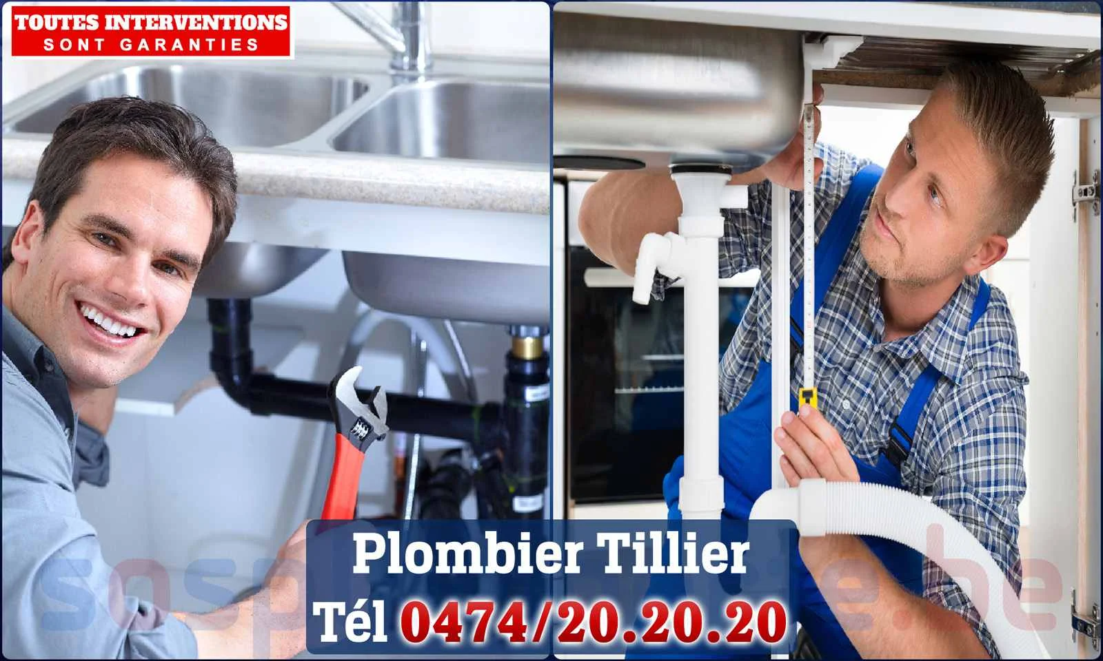 SOS Plomberie - Plombier Tillier pour installation et
réparation