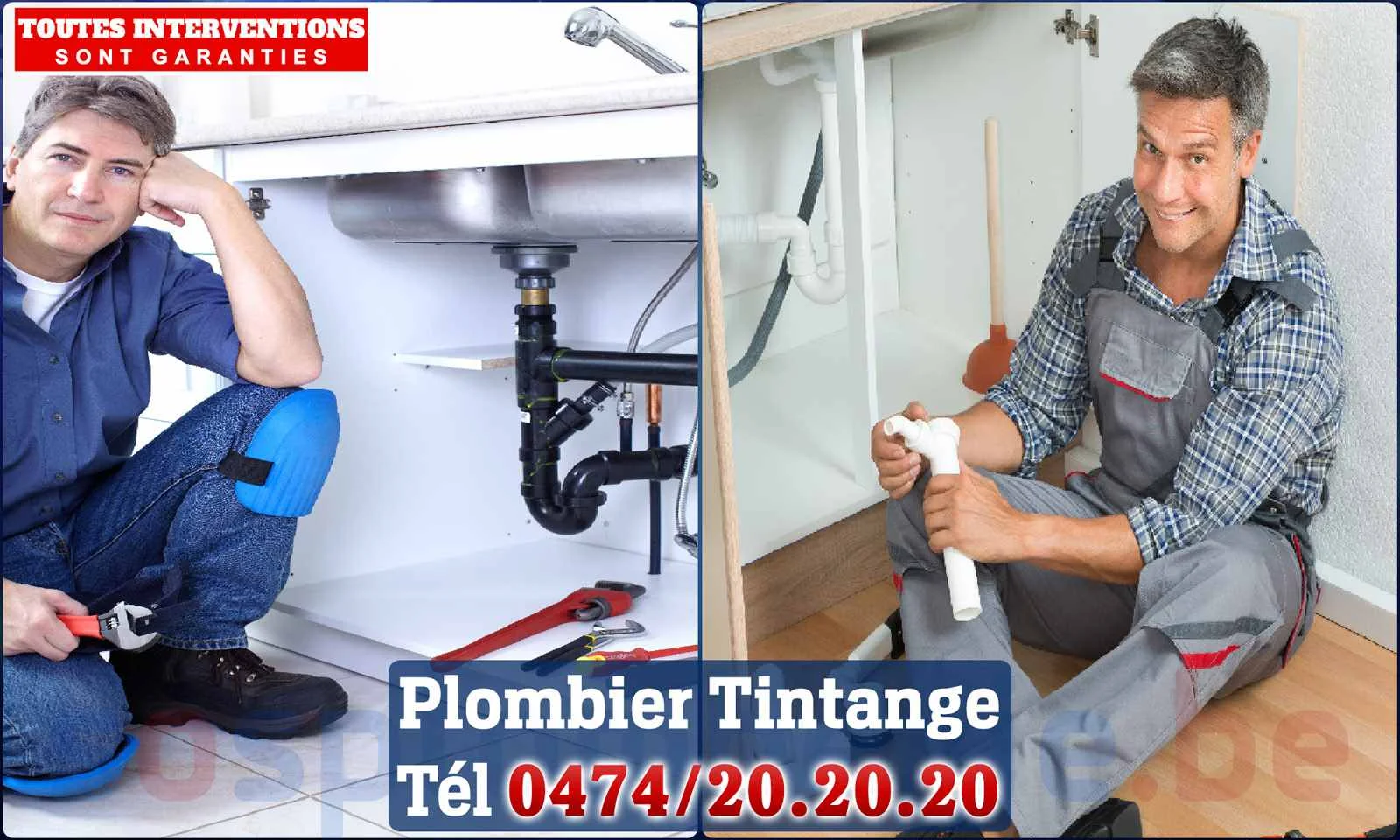 SOS Plomberie - Plombier Tintange pour installation et
                    réparation