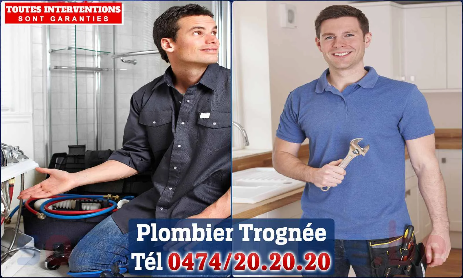 SOS Plomberie - Plombier Trognée pour installation et
réparation
