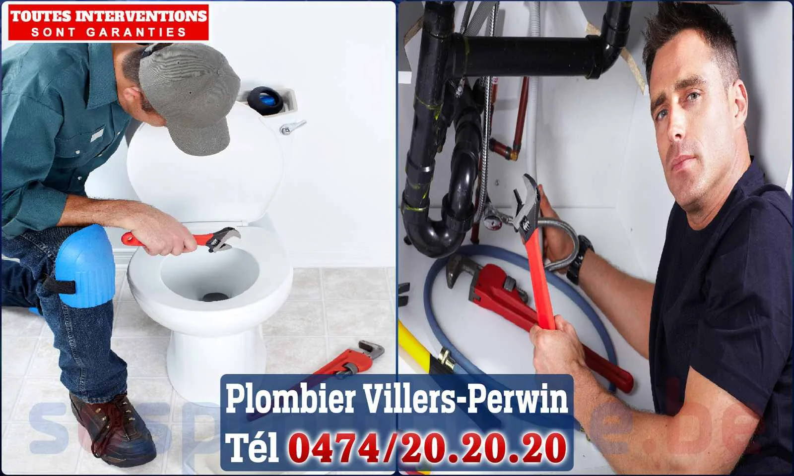 SOS Plomberie - Plombier Villers-Perwin pour installation et
réparation