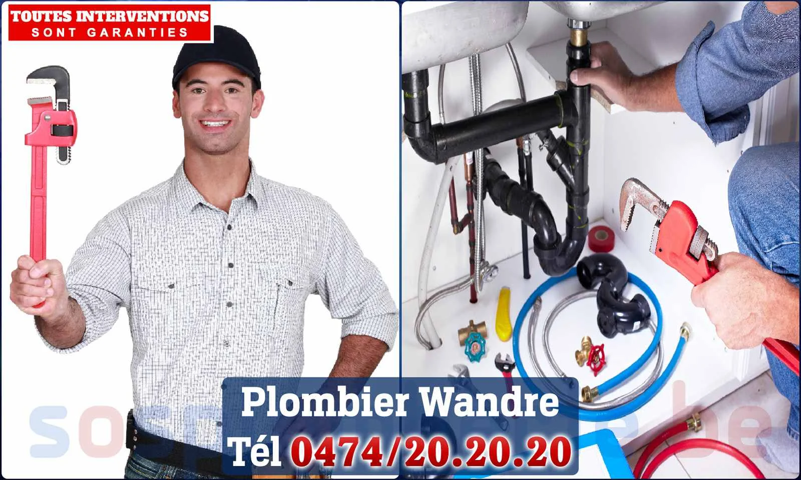 SOS Plomberie - Plombier Wandre pour installation et
réparation