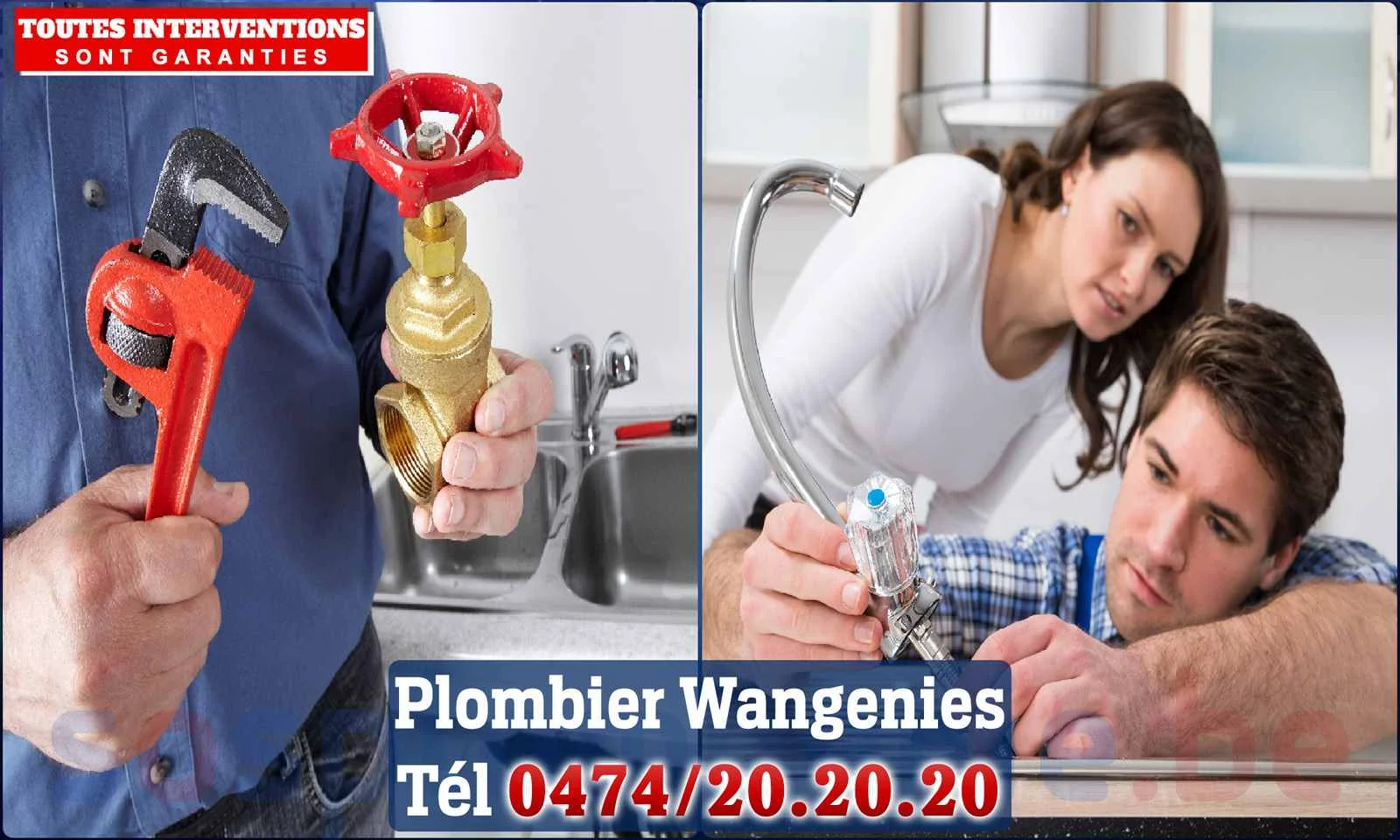 SOS Plomberie - Plombier Wangenies pour installation et
                    réparation
