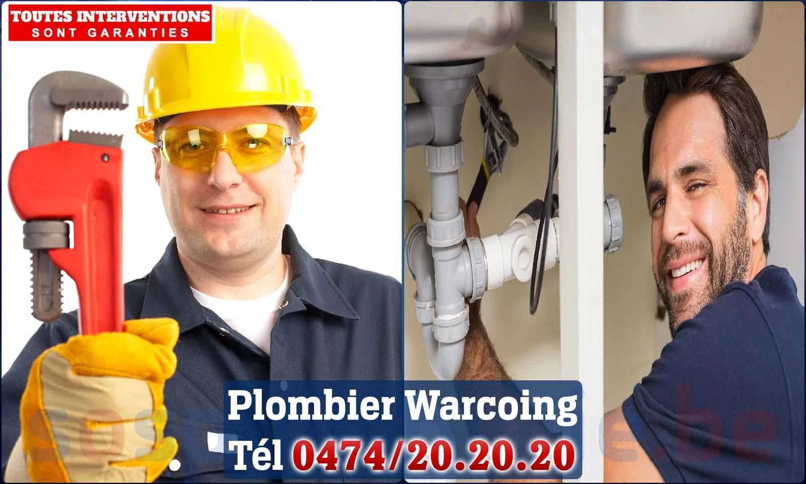 SOS Plomberie - Plombier Warcoing pour installation et
réparation