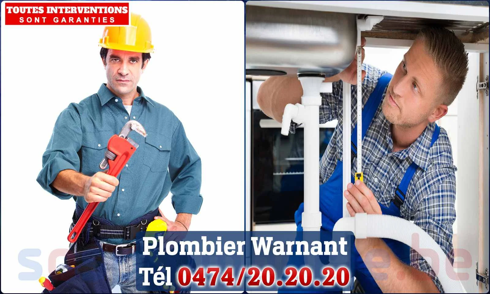 SOS Plomberie - Plombier Warnant pour installation et
réparation