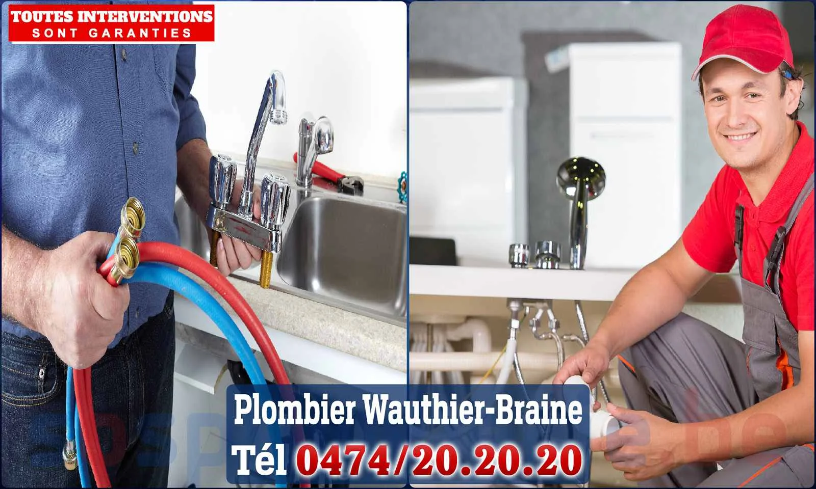SOS Plomberie - Plombier Wauthier-Braine pour installation et
réparation