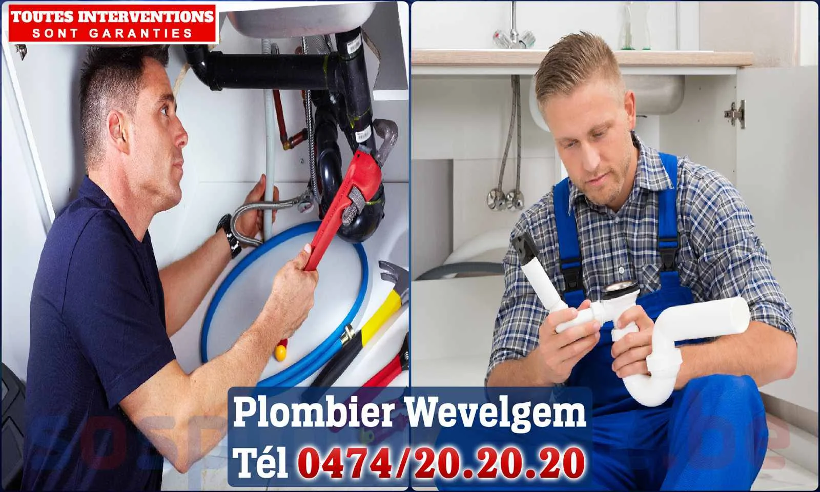 SOS Plomberie - Plombier Wevelgem pour installation et réparation
