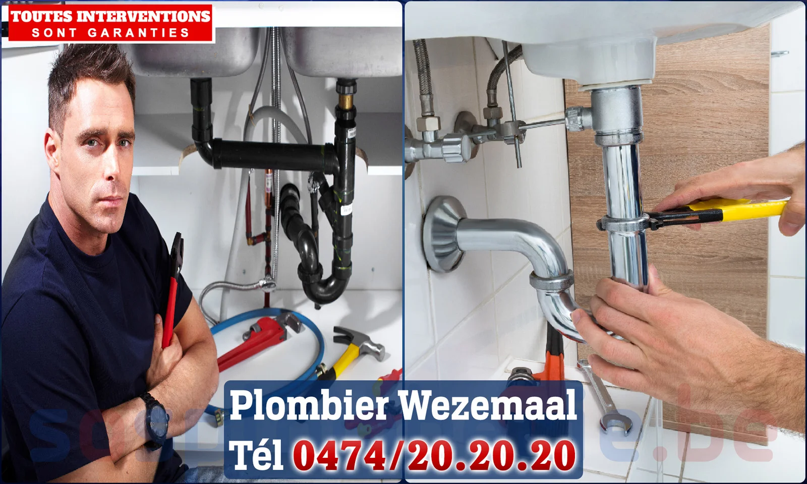 SOS Plomberie - Plombier Wezemaal pour installation et
réparation