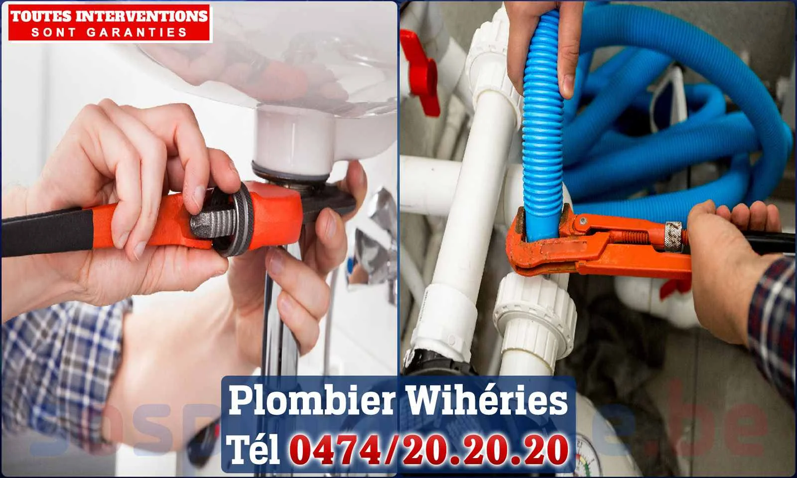 SOS Plomberie - Plombier Wihéries pour installation et
                    réparation