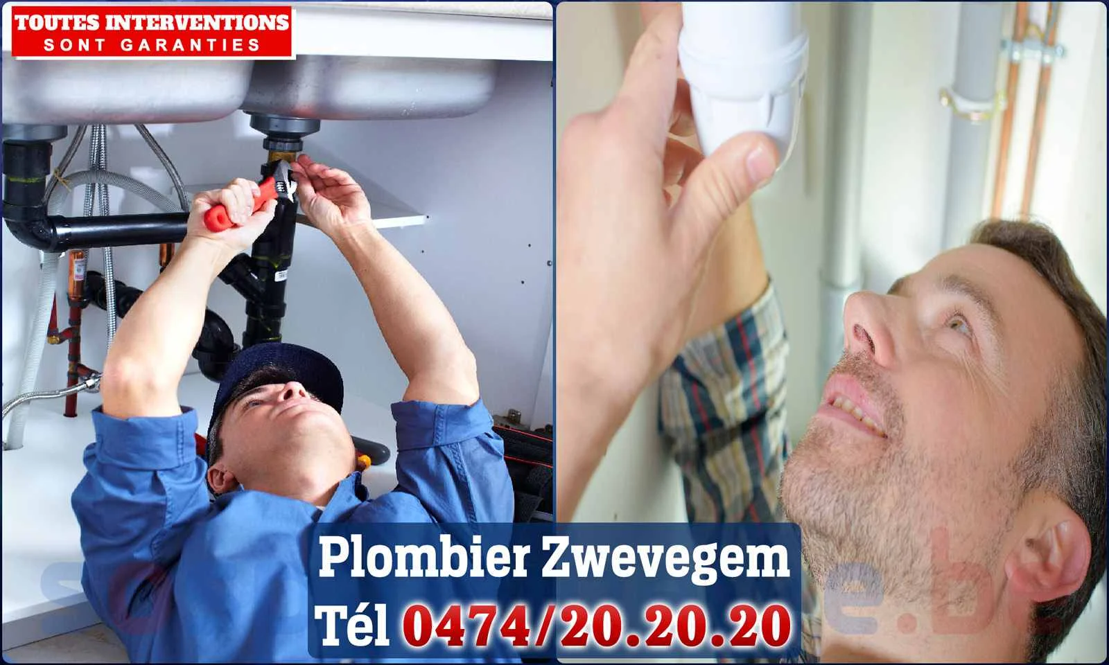 SOS Plomberie - Plombier Zwevegem pour installation et réparation