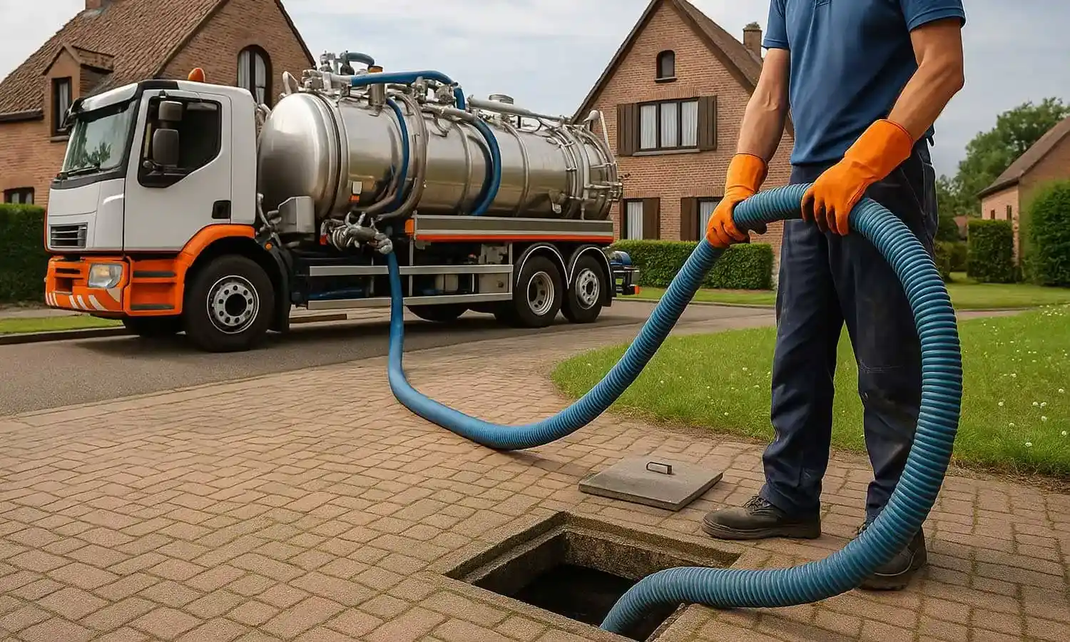 Service de vidange de fosse septique en urgence dans la Province Luxembourg